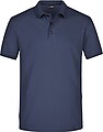 Womens elastic pique polo James Nicholson, navy, S