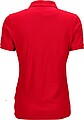 Womens elastic pique polo James Nicholson, red, S