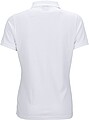 Womens elastic pique polo James Nicholson, white, S