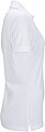 Womens elastic pique polo James Nicholson, white, XXL
