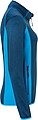Womens fleece jacket JAMES & NICHOLSON, navy/bright blue, M