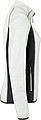 Womens fleece jacket JAMES & NICHOLSON, off white/carbon, M
