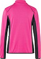 Womens fleece jacket JAMES & NICHOLSON, pink/carbon, M