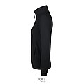 WOMENS MICRO FLEECE ZIPPED JACKET NOVA WOMEN, BLACK, L