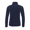 WOMENS MICRO FLEECE ZIPPED JACKET NOVA WOMEN, NAVY/APPLE GREEN, L