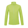 WOMENS MICRO FLEECE ZIPPED JACKET NOVA WOMEN, NEON GREEN, M