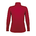 WOMENS MICRO FLEECE ZIPPED JACKET NOVA WOMEN, RED, L