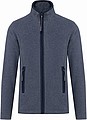 Womens microfleece sweatshirt KARIBAN, dark navy, S