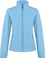 Womens microfleece sweatshirt KARIBAN, light blue, M
