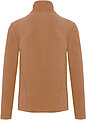 Womens microfleece sweatshirt KARIBAN, light brown, S