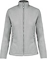 Womens microfleece sweatshirt KARIBAN, light grey, S