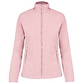 Womens microfleece sweatshirt KARIBAN, light pink, S