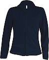 Womens microfleece sweatshirt KARIBAN, navy, S