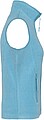 Womens microfleece vest KARIBAN, blue melange, S