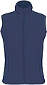 Womens microfleece vest KARIBAN, dark blue, S