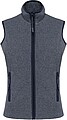 Womens microfleece vest KARIBAN, dark navy, S