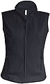 Womens microfleece vest KARIBAN, grey, S