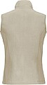 Womens microfleece vest KARIBAN, light brown, S