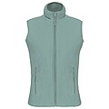 Womens microfleece vest KARIBAN, mint, XS