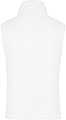 Womens microfleece vest KARIBAN, white, S