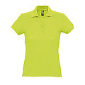 WOMENS POLO SHIRT PASSION, APPLE GREEN, M