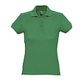 WOMENS POLO SHIRT PASSION, KELLY GREEN, L