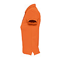 WOMENS POLO SHIRT PASSION, ORANGE, L
