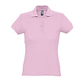 WOMENS POLO SHIRT PASSION, PINK, L