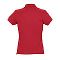 WOMENS POLO SHIRT PASSION, RED, L