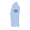 WOMENS POLO SHIRT PASSION, SKY BLUE PIQUE, L