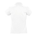 WOMENS POLO SHIRT PASSION, WHITE, L