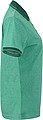 Womens polo T-shirt James Nicholson, green/dark green, M