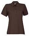 Womens polo T-shirt PAYPER VENICE LADY, brown, S