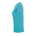WOMENS ROUND COLLAR T-SHIRT REGENT WOMEN, ATOLL BLUE, M