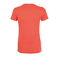 WOMENS ROUND COLLAR T-SHIRT REGENT WOMEN, CORAL, L