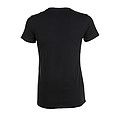 WOMENS ROUND COLLAR T-SHIRT REGENT WOMEN, DEEP BLACK, 3XL
