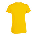 WOMENS ROUND COLLAR T-SHIRT REGENT WOMEN, GOLD, L