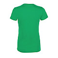 WOMENS ROUND COLLAR T-SHIRT REGENT WOMEN, KELLY GREEN, L