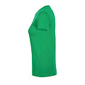 WOMENS ROUND COLLAR T-SHIRT REGENT WOMEN, KELLY GREEN, L