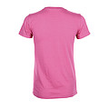 WOMENS ROUND COLLAR T-SHIRT REGENT WOMEN, ORCHID PINK, L