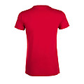 WOMENS ROUND COLLAR T-SHIRT REGENT WOMEN, RED, 3XL