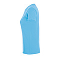 WOMENS ROUND COLLAR T-SHIRT REGENT WOMEN, SKY BLUE, L
