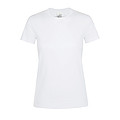 WOMENS ROUND COLLAR T-SHIRT REGENT WOMEN, WHITE, M