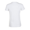 WOMENS ROUND COLLAR T-SHIRT REGENT WOMEN, WHITE, M
