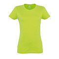 WOMENS ROUND NECK T-SHIRT IMPERIAL WOMEN, APPLE GREEN, M