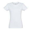 WOMENS ROUND NECK T-SHIRT IMPERIAL WOMEN, ASH, M