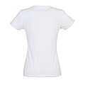 WOMENS ROUND NECK T-SHIRT IMPERIAL WOMEN, ASH, M