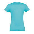 WOMENS ROUND NECK T-SHIRT IMPERIAL WOMEN, ATOLL BLUE, M