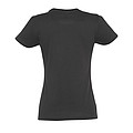 WOMENS ROUND NECK T-SHIRT IMPERIAL WOMEN, DARK GREY, 3XL