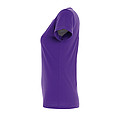 WOMENS ROUND NECK T-SHIRT IMPERIAL WOMEN, DARK PURPLE, L
